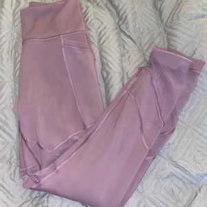Lilac Mesh Lululemon Leggings